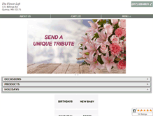Tablet Screenshot of flowerloftflorist.com